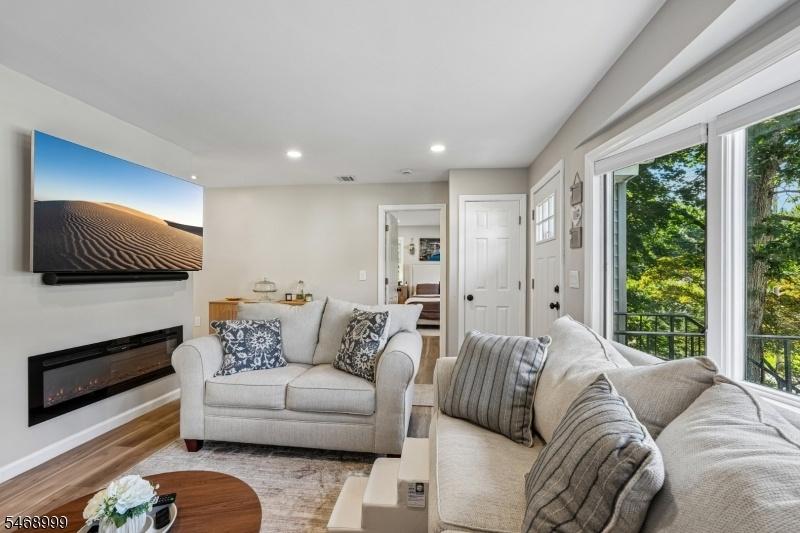 Living Room with Fireplace