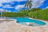 Custom designed pool. heated