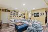 featuring recessed lighting, wood finished floors, crown molding, and baseboards