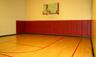 Indoor basketball court.