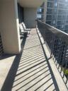 Extra large oversized terrace.