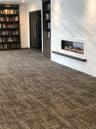 Fireplace in Swim & Fitness center.