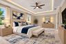 Virtually Staged Primary Suite