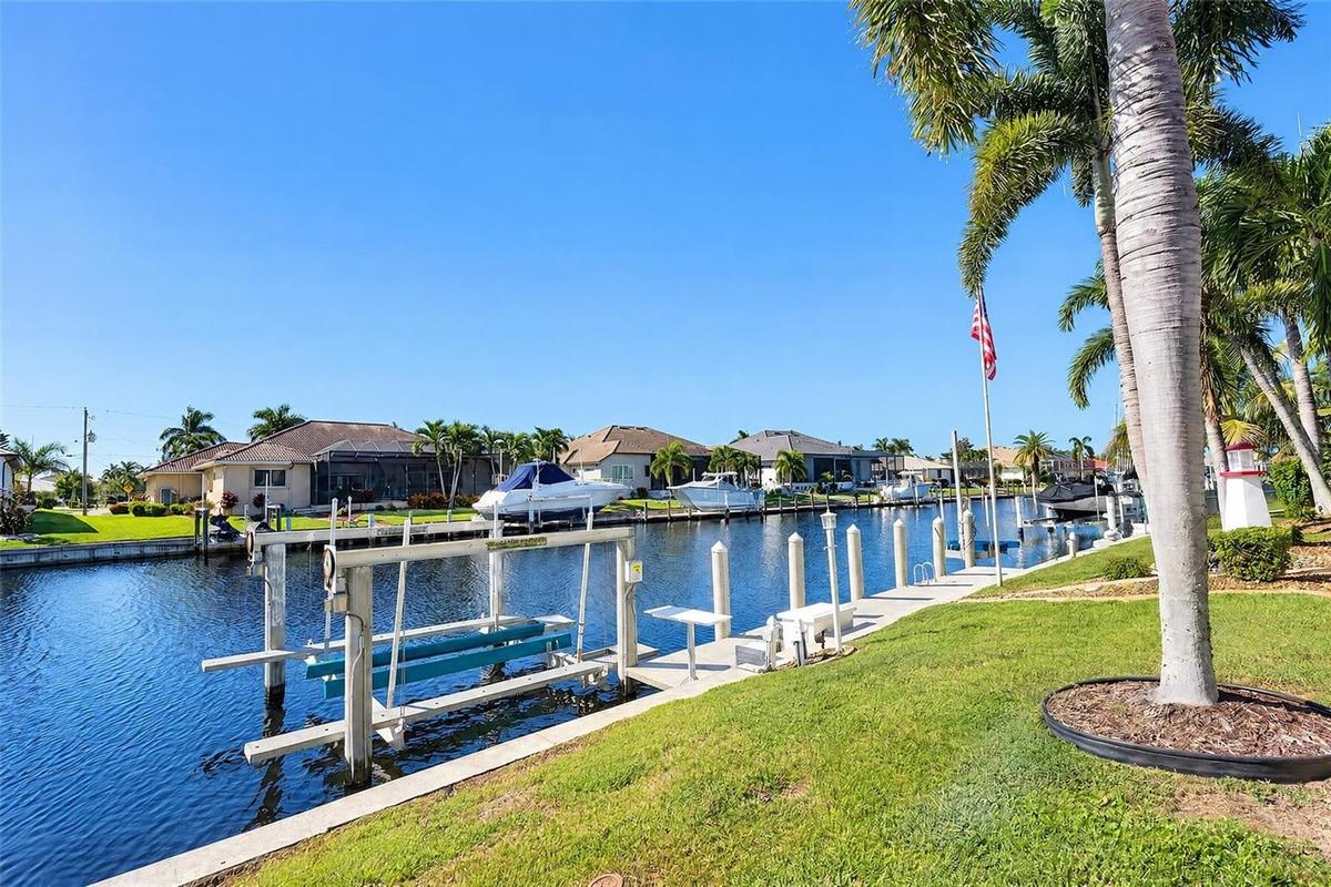 Dock and Canal Access