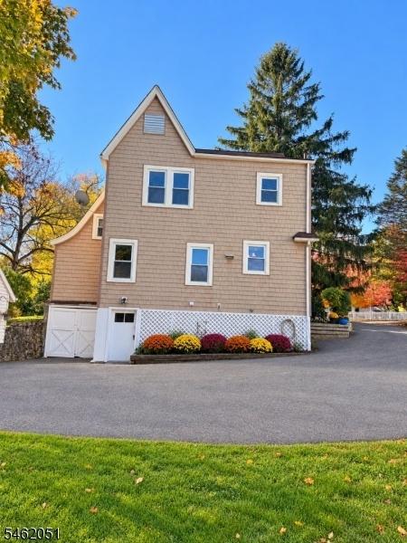 Rear of home