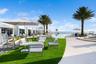 Pool sitting area