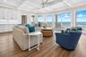 Large Family Room with Beachfront Views