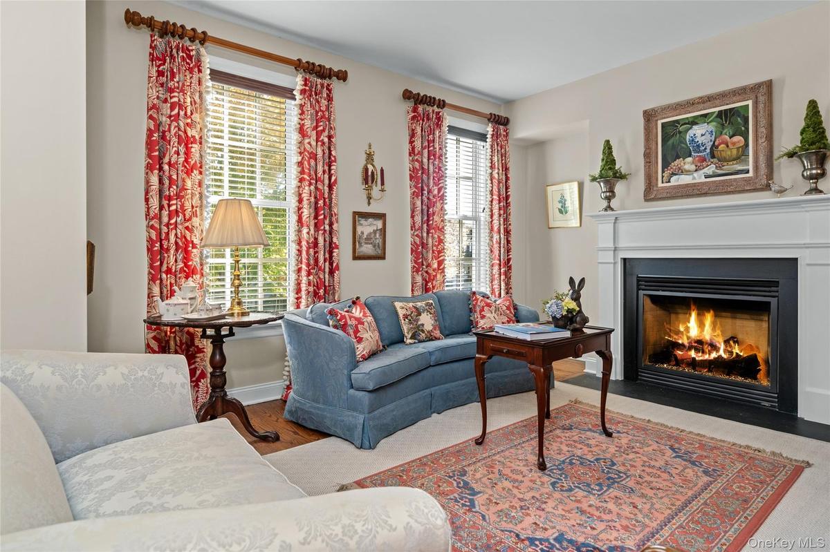 Cozy up and enjoy the easy warmth of your natural gas fireplace.
