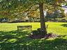 Looking across another green toward the gazebo.