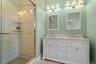 Fully renovations of the primary bathroom were completed mid-October 2026.  Enjoy your brand new double sink vanity and step-in shower.