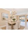 dining room virtually staged