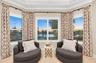 Primary Suite Bay Window at Sunset