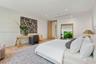 Interior space featuring wood-finish flooring, recessed lighting, and a neutral color palette