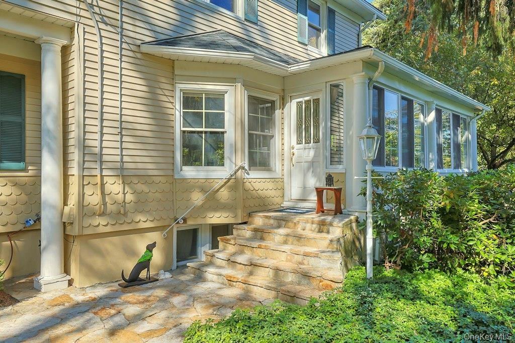 Welcome to 16 Locust Dr, Pleasantville NY! Enter this way!