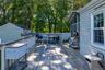 Large outside deck