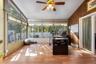 Family room with views of back yard