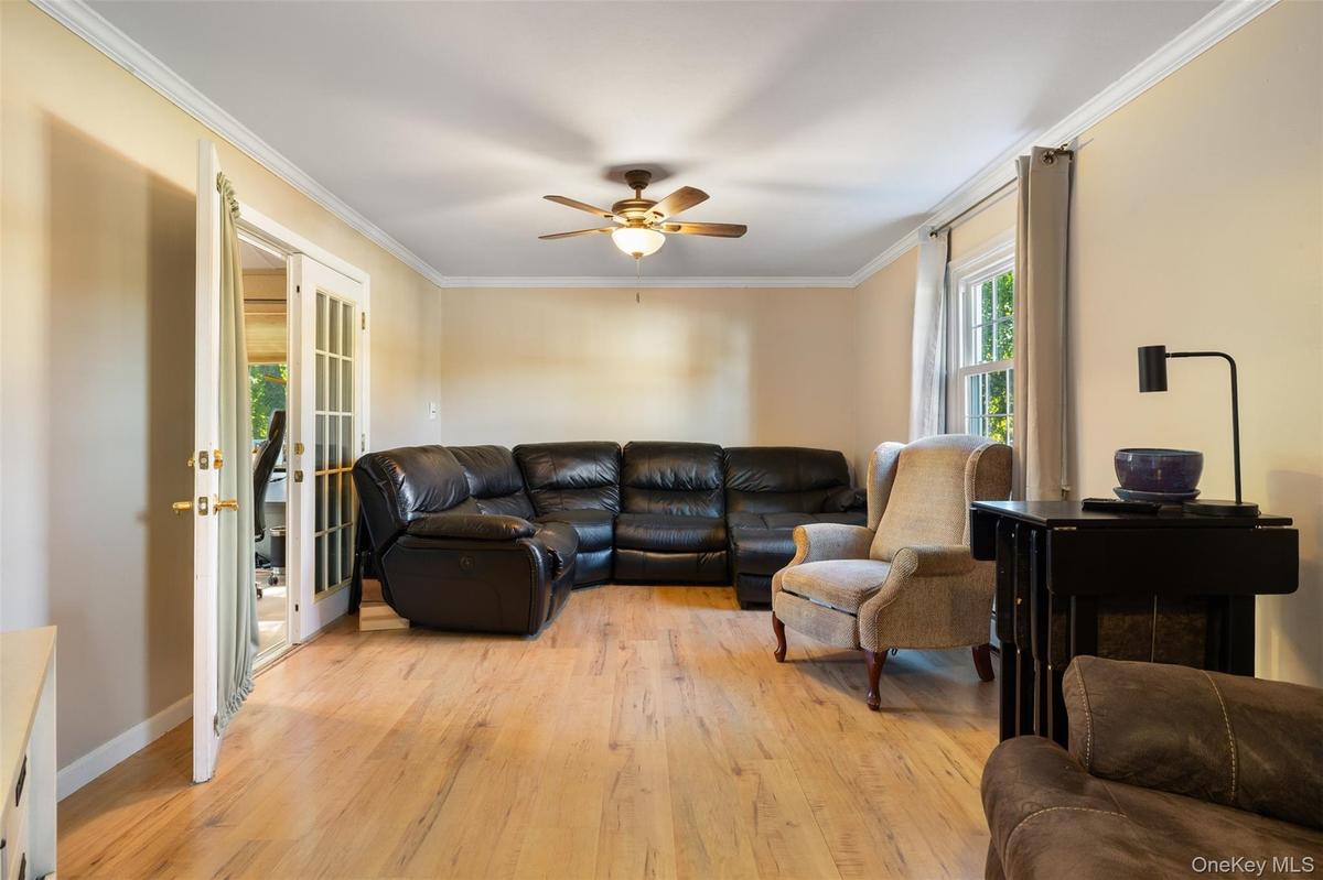Living room off the foyer