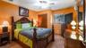 Guest bedroom on north side of main home
