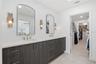 Primary Bath with Double Vanity