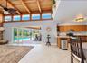 Family room off kitchen