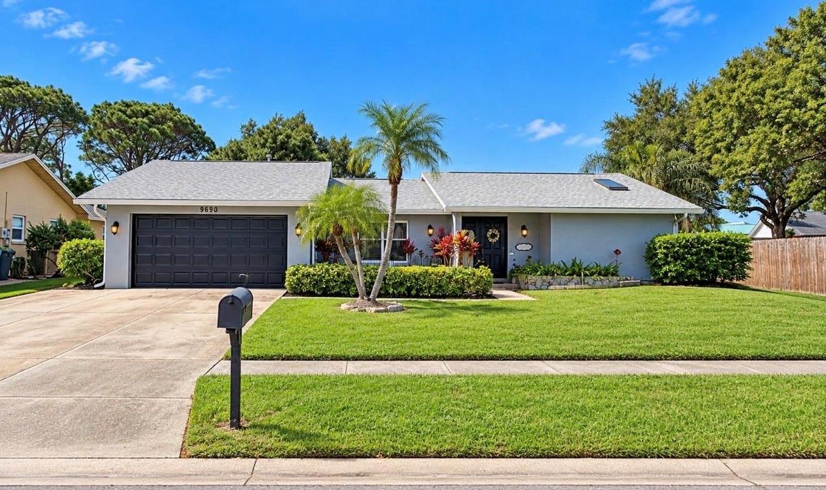 Beautifully landscaped