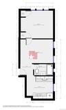 Unit 1F/ 1 Bedroom floorplan