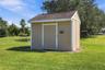 This shed houses the "Whole House" reverse osmosis system water equipment.