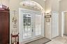 Interior shot of front door.