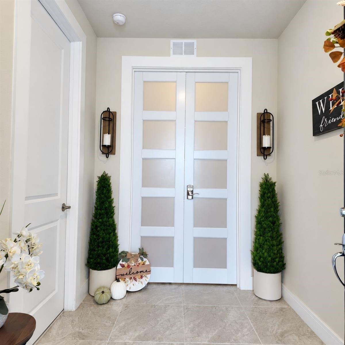 Foyer with access to the main home and a separate entrance to the mother-in-law suite.