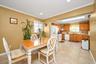 Dining Area leads to the open kitchen