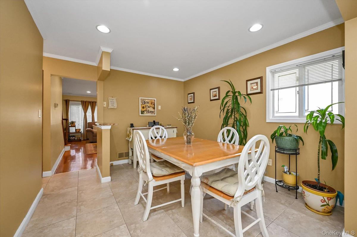 Dining Area leads to the open kitchen