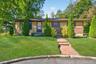 Brick walkway to the home
