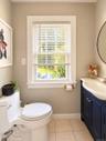 1st floor half bath