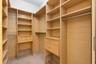Virtually Staged-Custom Closet System (Closet was decluttered)