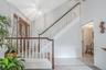 Entrance Foyer, Wainscoting Lined Staircase