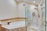 JETTED TUB & SHOWER STALL