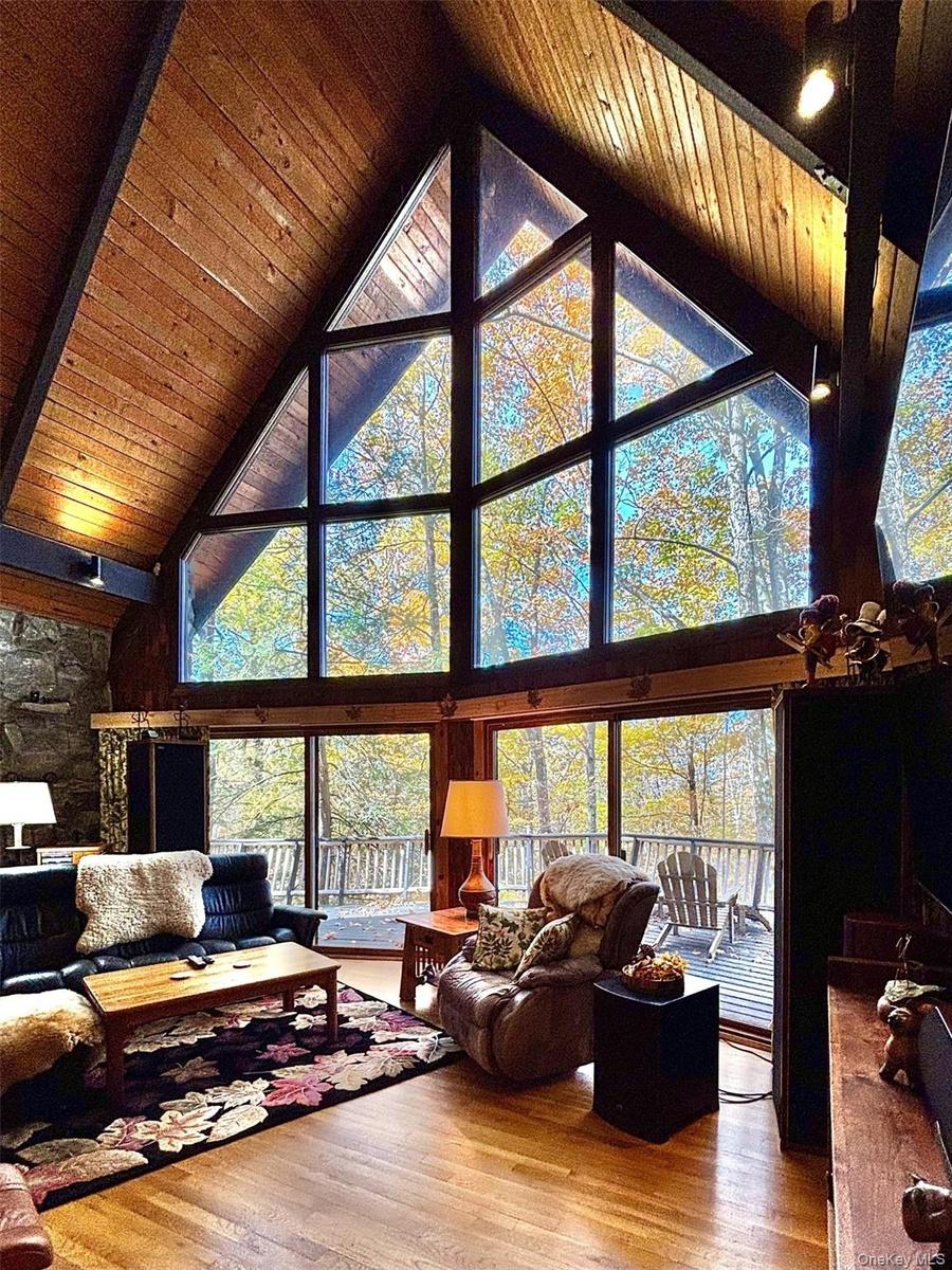 Walls of glass facing West