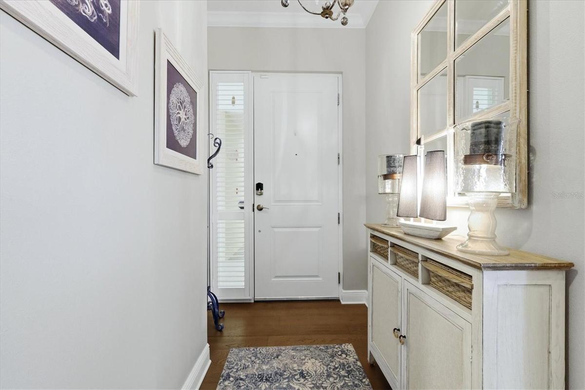 Foyer entry