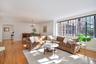 Living room and dining room