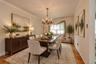 AI Staged Dining Room