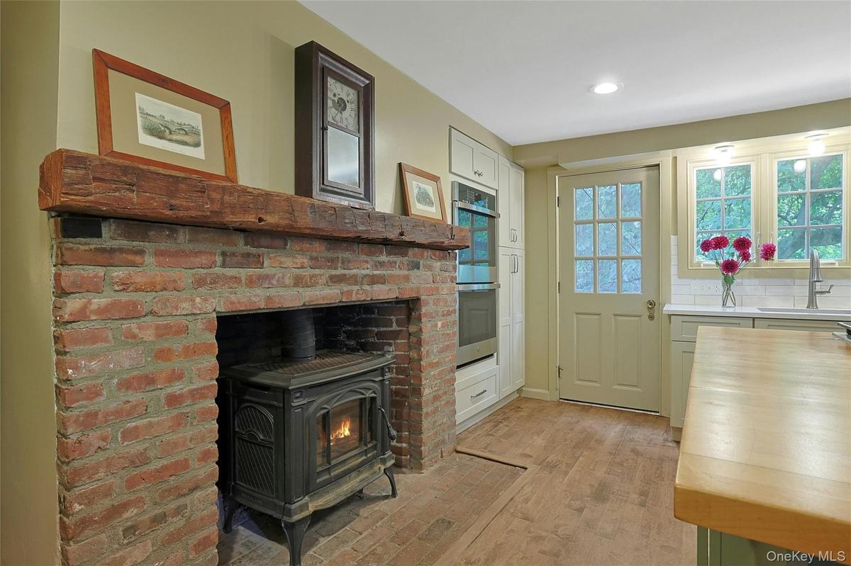 Wood Burning Fireplace