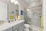 Guest Bedroom en-suite with walk-in shower