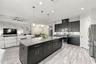 Quartz Kitchen Island with lots of storage