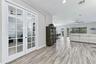 Den/Office with pocket French doors