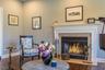 Living Room Gas Fireplace