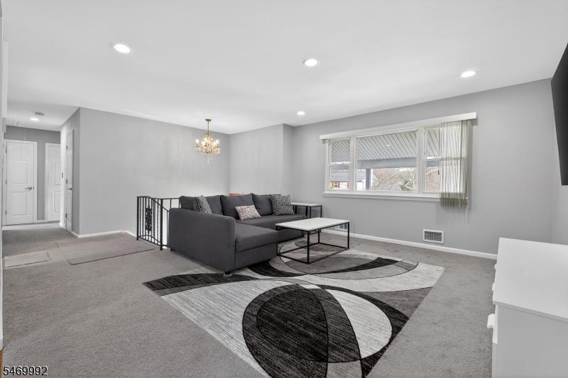 Family Room w/ Recessed Lights
