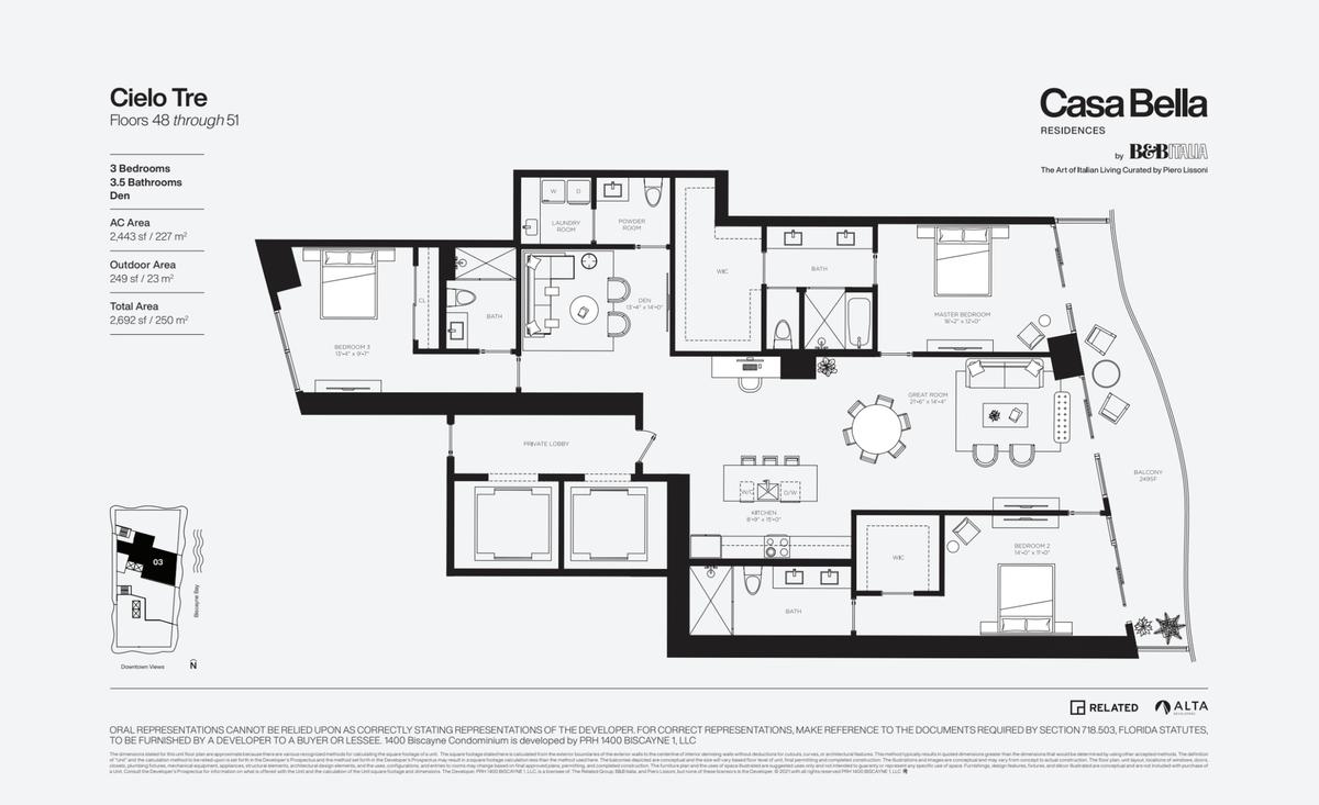 Cielo Tre Residence 5103