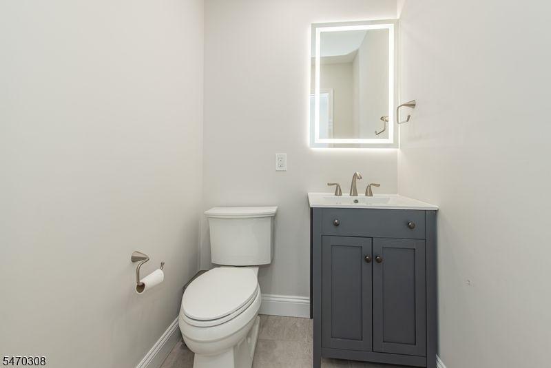 Newer powder room