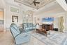 Livingroom with Double Tray Ceiling