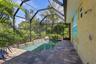 Heated, saltwater Pebble Tec pool